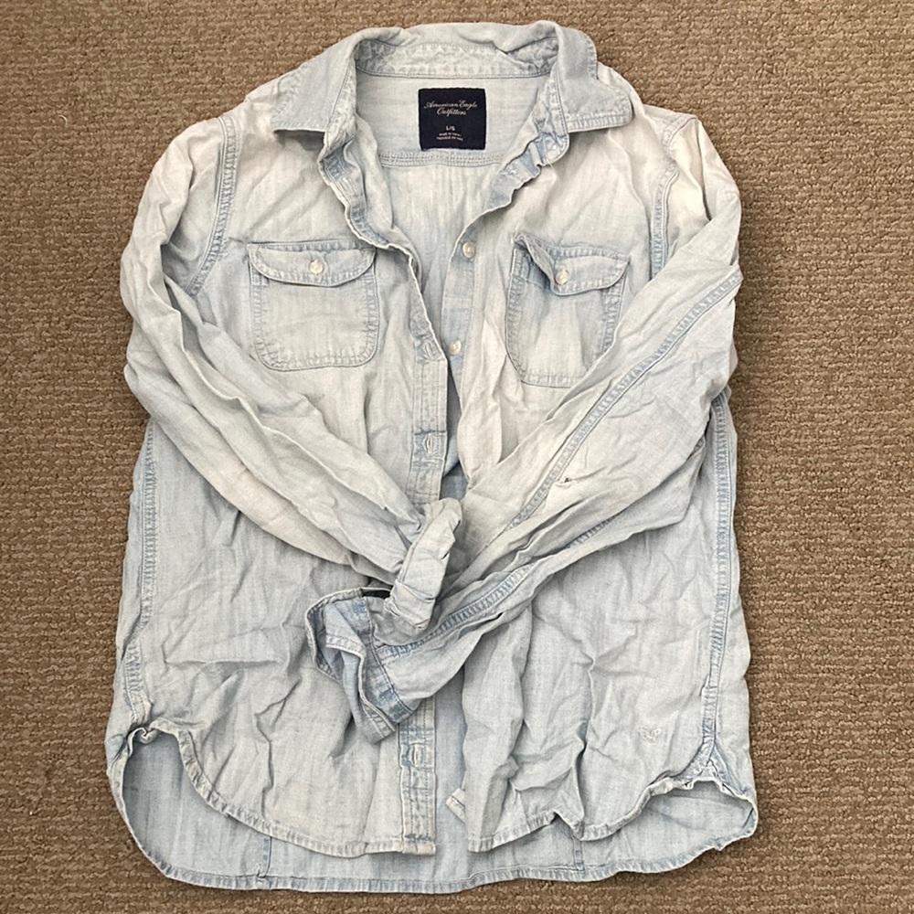 American Eagle Jean Shirt